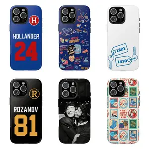 6 Style Vintage Heated Rivalry Phone Case|Ilya Rozanov, Shane Hollander Shockproof Phone Cover For iPhone 17 Pro Max 16 15 14 13 12 11 | Smut Reader Booktok Sports Romance Vibe | Ice Hockey Boyfriend Era Aesthetic | Heavy Drop Defensive
