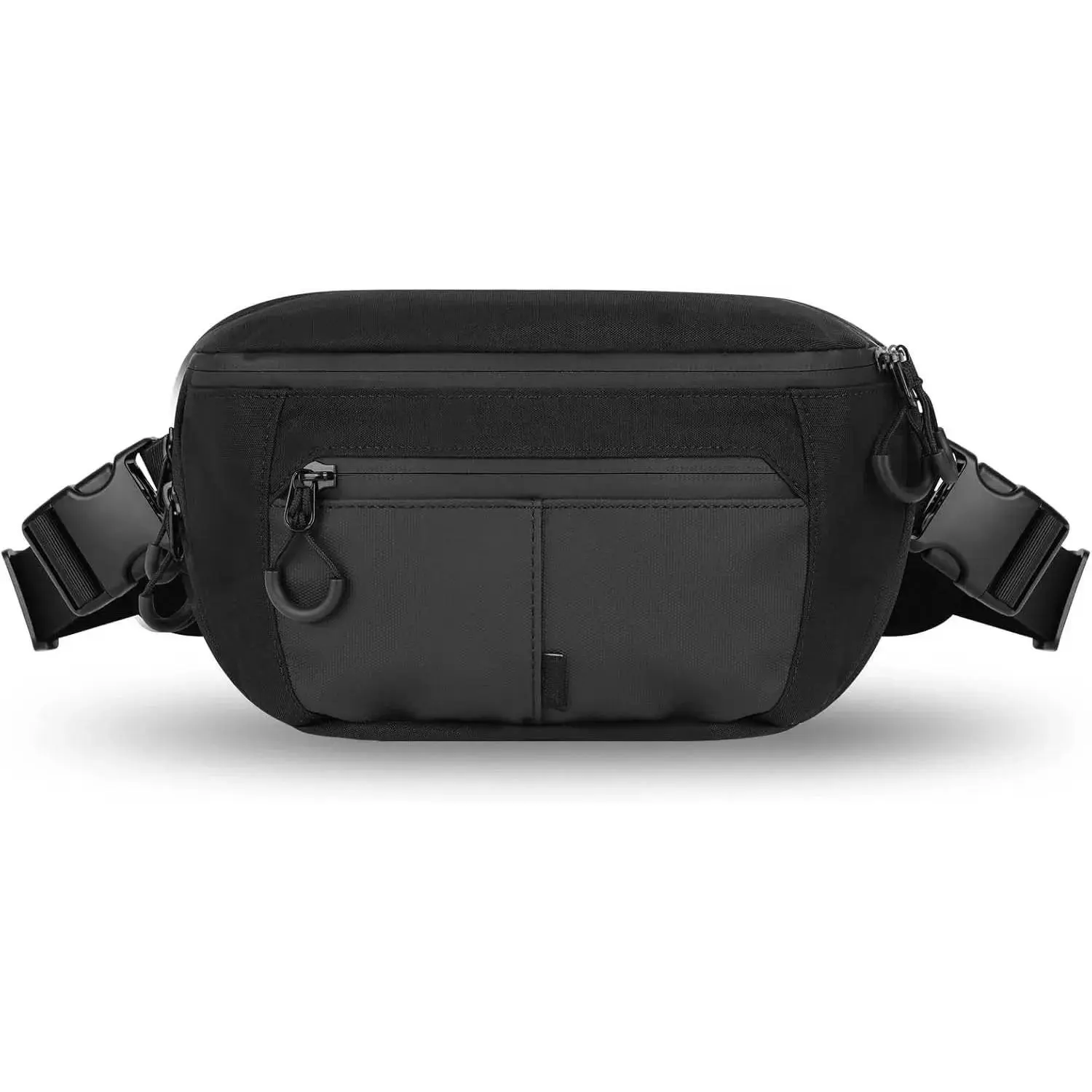 Tactical Fanny Pack for Men Women, Concealed Carry Fanny Pack with Quick Access Puller, Waterproof Waist Bag with Adjustable Waist Belt, CCW EDC Hip Pack for Travel Hiking