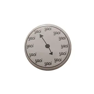 Yaoi Is Always On The Clock Pin - Cute Yaoi Lover Accessory for Fans