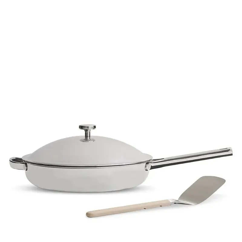 11-Piece Titanium Cookware Set - Chrome