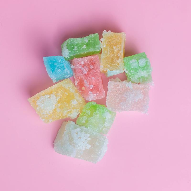 Silky Gem Sizzle Bites Xtreme (Sour Crystal Candy)
