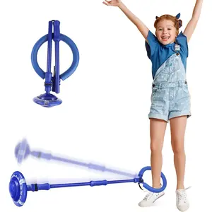 Skip Ball for Kids with Flashing Lights - Indoor Outdoor Game Fitness Toys for Kids, Cool Christmas Birthday Gifts Toys for Girls Boys Age 6 7 8 9 10+ Year Old