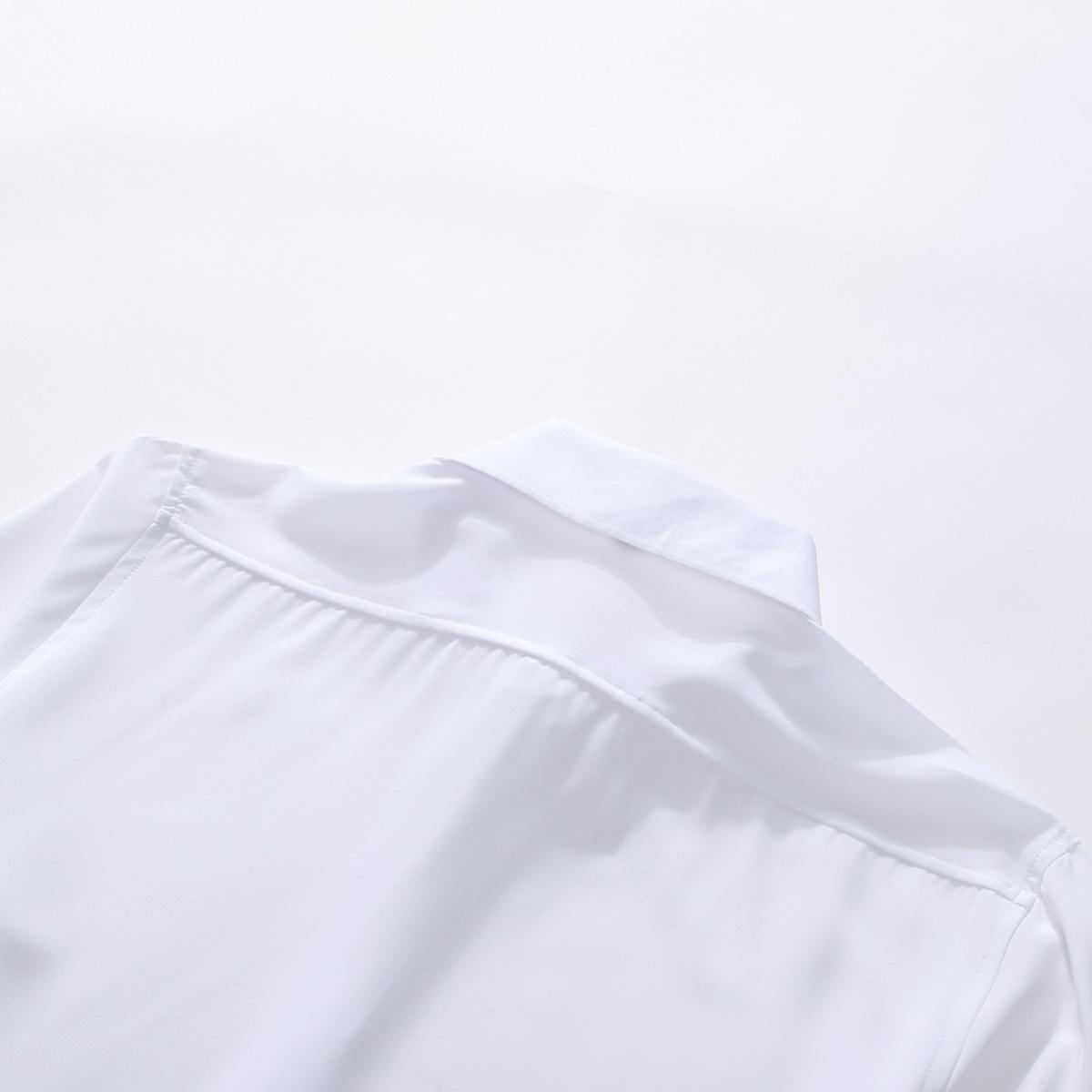 2-Pack Men's Long Sleeve Shirt Business Professional Dress Casual Shirt, Lightweight Polyester Fabric, Casual Dress Compatible, Versatile Style, Exquisite Style, Smooth Texture