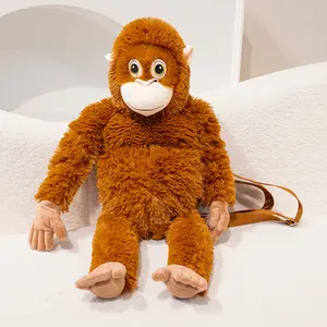 Realistic Monkey Plush Toy, Long Arm Monkey Doll Gift, Hot Selling Soft Stuffed Animal, Cute Simulated Monkey Puppet, Huggable Stuffed Animal