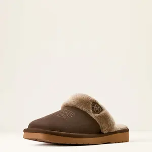 Ariat Jackie Square Toe Chocolate Slippers