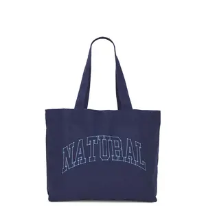 Museum of Peace and Quiet Outline Tote Bag in Navy