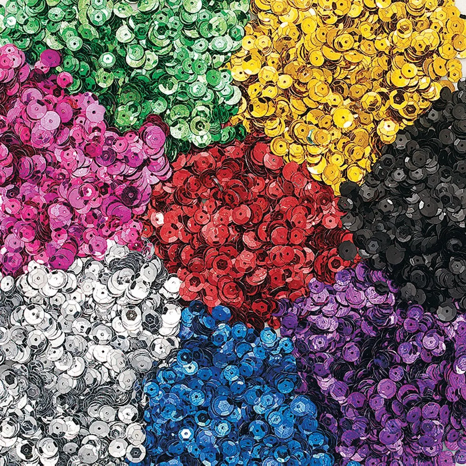 Bright Sequin Assortment - 12 Pc.