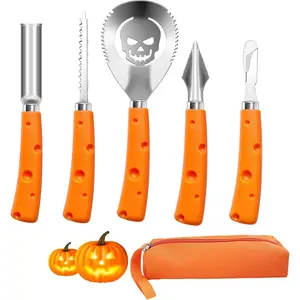 Halloween Pumpkin Carving Kit: Halloween Decorations Pumpkin Carving Tools Pumpkin Carving Power Tools with Carrying Case for Kids Adults