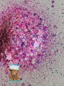 "Keep It Classy" Custom Mix / Polyester Glitter / Tumbler Glitter / Pink Glitter/ Middle Finger Glitter