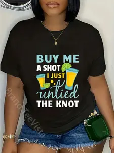 100% Cotton Funny Newly Divorce Art For Men Women Divorcee Divorce Party T-Shirt