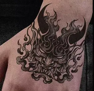 Hand Charm Tattoos: Waterproof and Realistic Stickers for Stylish Backhand Art