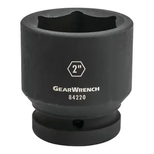 Gearwrench 329-84244 1 in. Drive 6 Point Impact Sockets - 4.125 in.