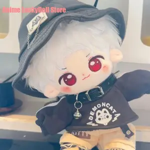 20CM Anime Sylus Love and deepspace Handsome Boy Cosplay Plush Idol Doll Soft Cotton Body Dress Up Kawaii Mascot Xmas Gift