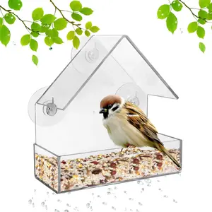 Window Bird Feeder with Strong Suction Cups