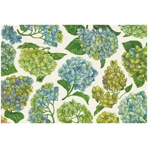 Blooming Hydrangeas Placemat - Pad of 20 Sheets