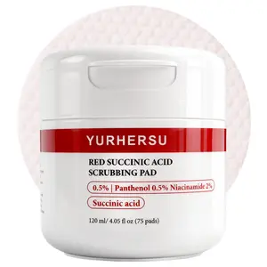 Exfoliating Cleansing Skincare Cotton Pads, Ascorbic Acid Niacinamide & Blue Salicylic Acid Hyaluronic Acid, Moisturizing Oil Control, Double Cleanse Duo, Nourishing Cleansing Pads