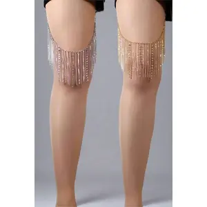 Fringe Leg Jewelry – Boho Ankle Bracelet | Stylish Leg Adornments by Prima Dons