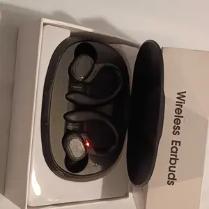 Wireless Earphone, In-ear Design True Wireless Earbuds with Digital Display Charging Case, 9D HiFi Stereo Sound Waterproof Headphone for Sports Gaming