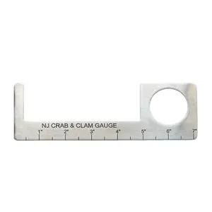 No1 Crab & Clam Gauge, NJ Regs