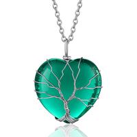 Heart-Synthetic Emerald