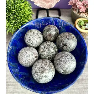 Wholesale Lot 7 pcs Natural Emberlite Aka Yooperlite Crystal Spheres Healing