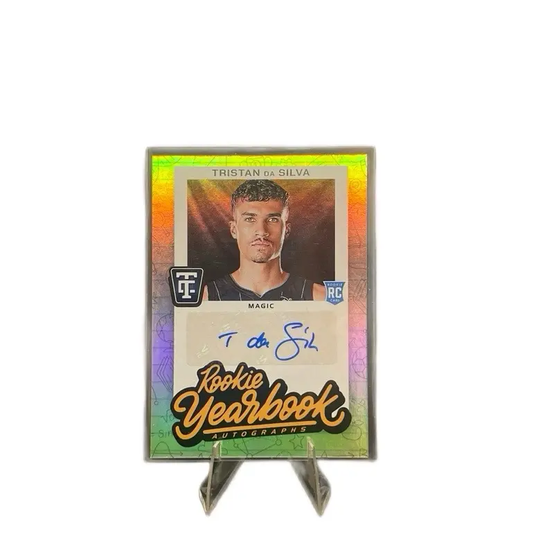 Panini 2024-25 Totally Certified Rookie Yearbook Autographs Tristan da Silva Magic RC Card with Autograph
