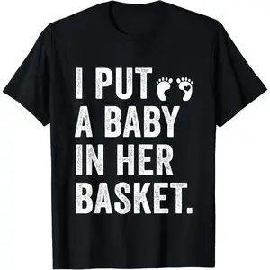 Easter Pregnancy Announcement for Husband Dad To Be Cotton T-shirt