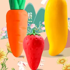 3-Pack Pencil Erasers, Colorful Fruit Shape Simple Erasers, Fun Pencil Erasers for Home, Office, School, Small Gifts