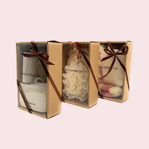 3 Piece Body Exfoliation Gift Set Body Care Comfort Lightweight Soothing