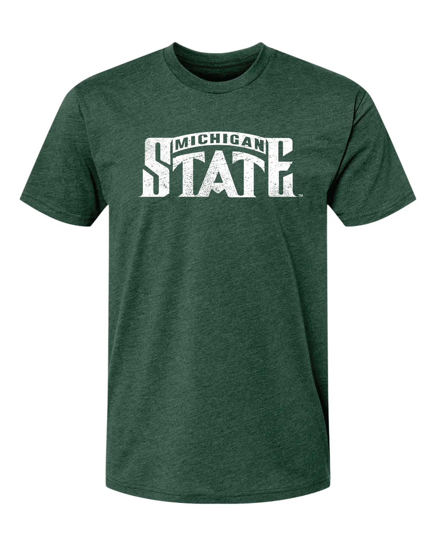 MSU 2000 National Champs Basketball Green T Shirt