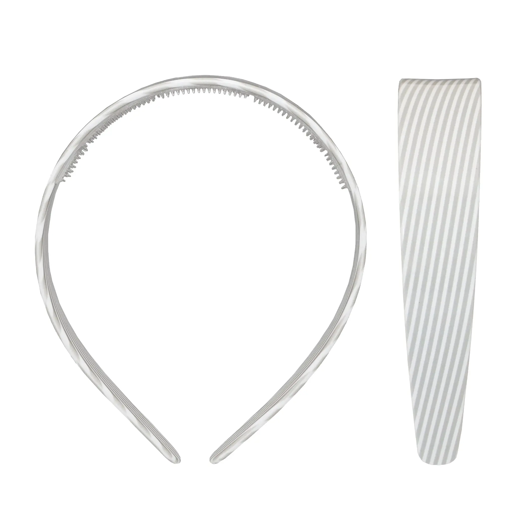 Emi Jay Starlet Headband in Grey Cabana