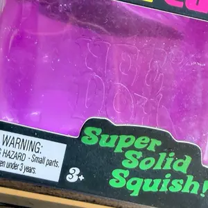 Cube squishy nice cube knock off purple