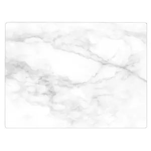 White Agate Marble Kitchen Glass Board Decorative Gift Marbled Granite Stone Rock For Her Mom Wife (marble)