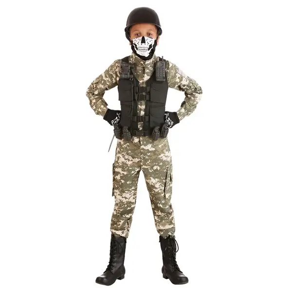 Child Battle Soldier Costume