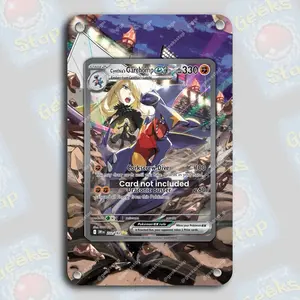 Cynthia’s Garchomp ex SAR Extended Art Display for Card