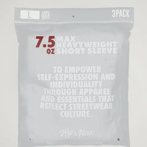 7.5oz Max Heavyweight Short Sleeve - 3-Pack