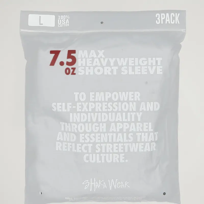 7.5oz Max Heavyweight Short Sleeve - 3-Pack