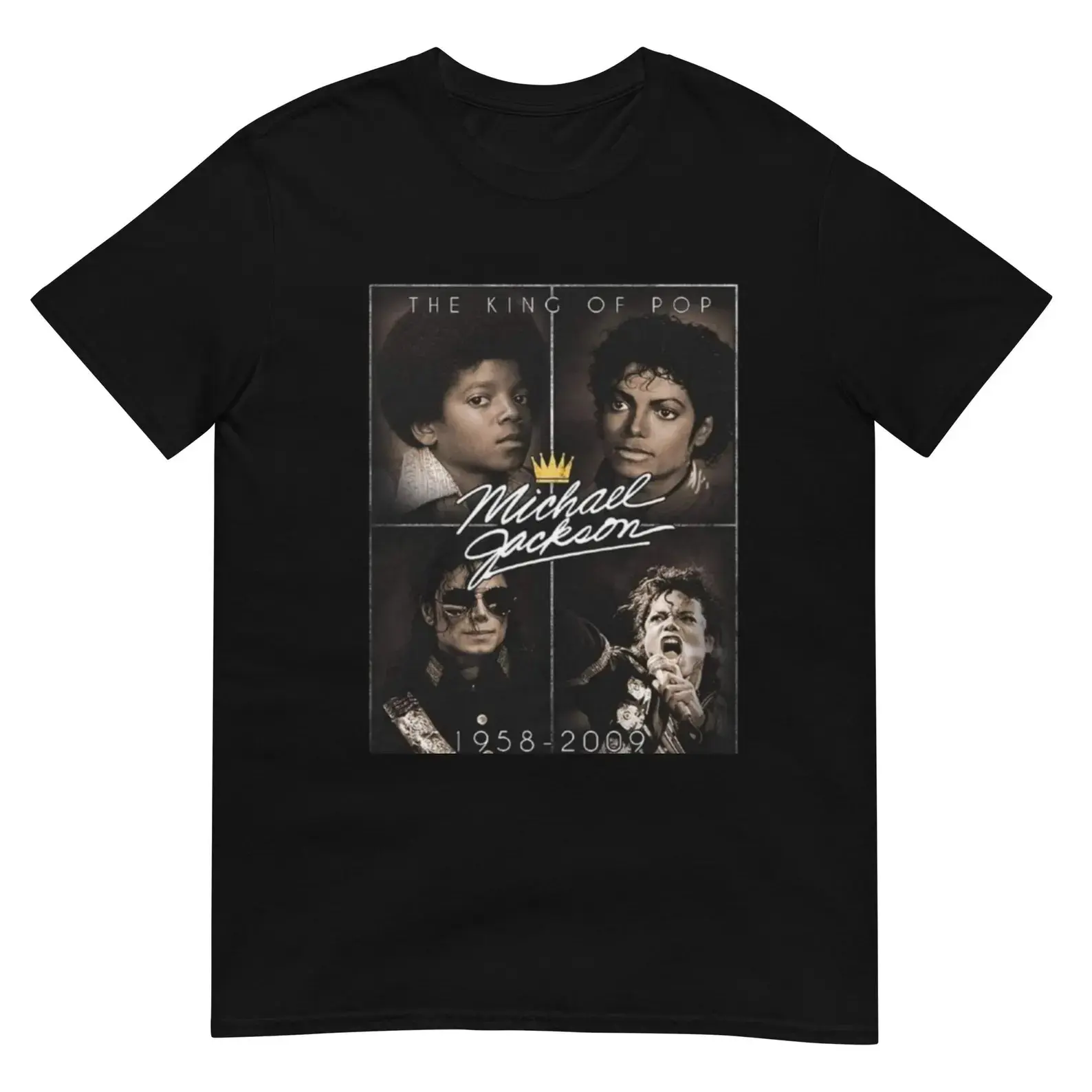 Michael Jackson Shirt King of Pop, Retro Music Tee, Vintage MJ 