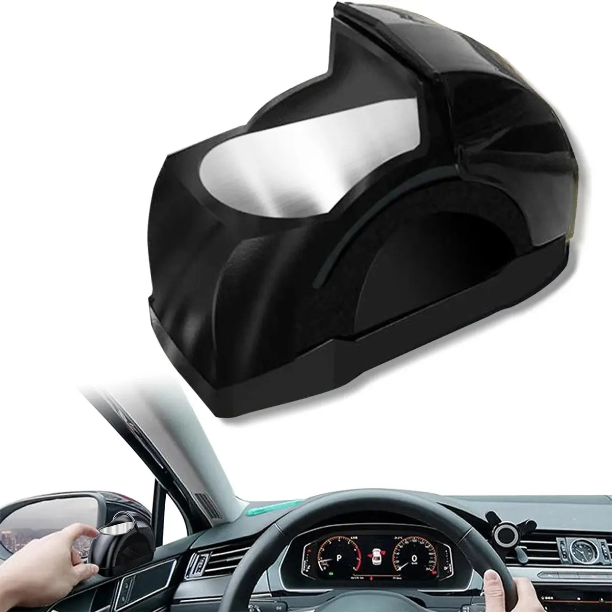 1/2/4 Counts Car Ashtray with Lid – Windproof & Leak-Proof Sealed Cigarette Tray, Fits Cup Holder for Car Home Outdoor Use (Black) Car Accessories