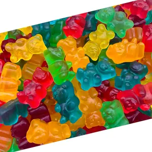 Gummi Bears | 1 Pound Bag | Gummy Candy Bulk | Chewy Candy for Goodie Bags, Gifting, Buffets, Dessert Decorating | Assorted Fruit Flavored Gummies | Classic Treat