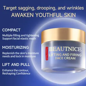 BEAUTNICE Anti-Aging Face Cream - Hydrating Lifting & Firming Moisturizer with Niacinamide, Hyaluronic Acid & Botanicals | For Wrinkles, Dry & Sagging Skin | Plant-Powered Formula