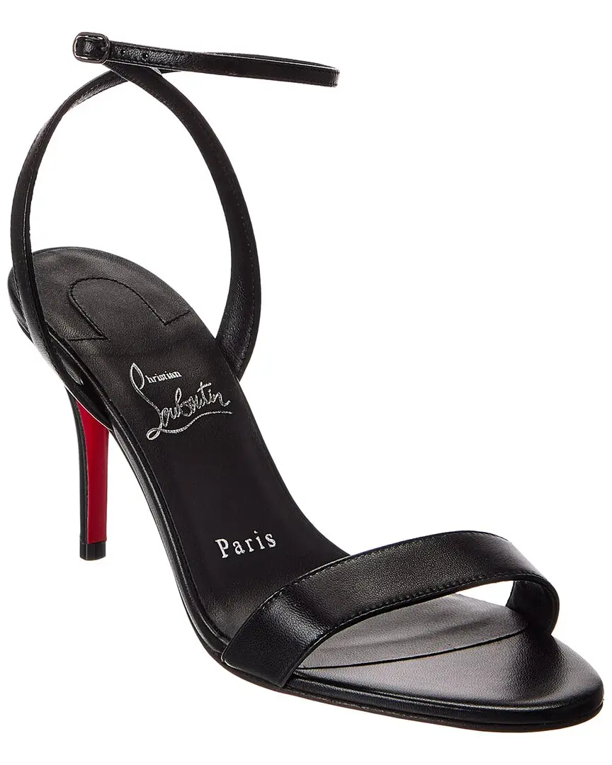 Christian Louboutin Miss Z 80 Leather Sandal