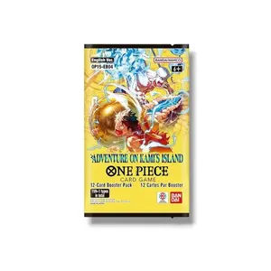 One Piece Adventure on Kami's island Single Booster Pack - 12 Additional Game Cards for Enhanced Strategy and Power in TCG