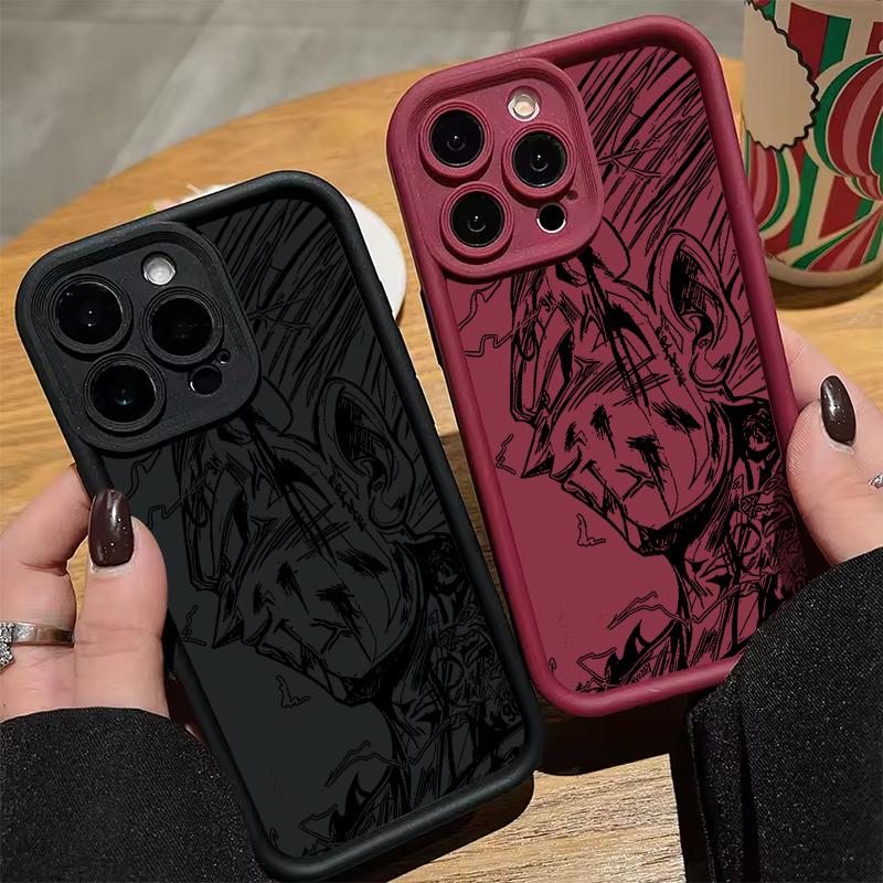 Soft Cover Case Featuring Super Saiyan Boy for Various Iphone Models Including  iPhone 17 /16  13 Pro MAX, 11 Pro, 12 Mini, 16 Pro, 14 Pro, 15 Plus, And 15 Pro.
