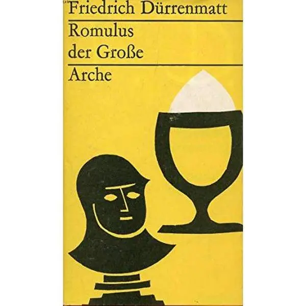 USED Book - Romulus der Große: ungeschichtliche historische Komödie in vier Akten by Friedrich Dürrenmatt (Hardcover) - german