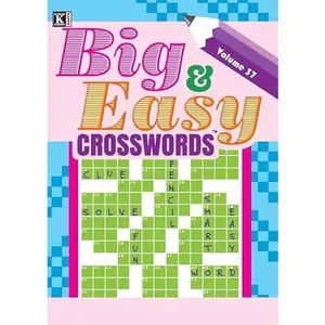 USED-Big & Easy Crosswords Puzzle Book by Kappa Books Publishers (Unknown)