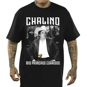 Chalino Sanchez Vintage Graphic Tee, Corridos Legend Streetwear, El Gallo De Sinaloa Shirt, Retro Mexican Music Top, Unisex Firme Fit