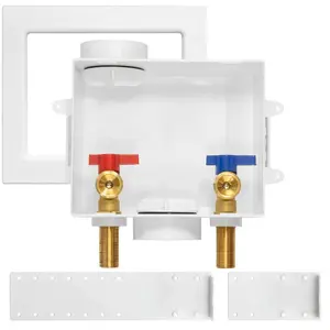 1/2" Sweat Inlet, Washing Machine Outlet Box