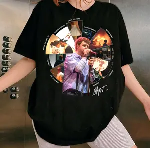 Alex Warren Graphic Tee, Tour Photo Collage Shirt, Vintage Music Artist Top, Unisex Streetwear, Fan Merch Gift