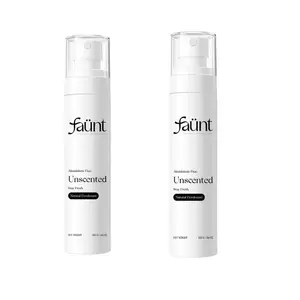 Faunt  Whole Body Deodorant Spray for Women – Pack of 2,  Odor Control for Pits, Privates & More, 3.6 oz